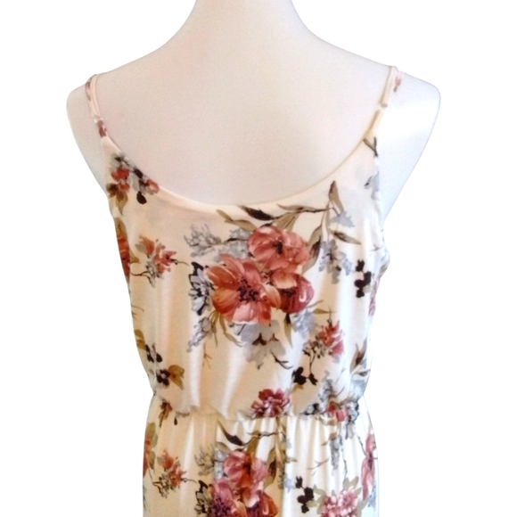 Anthropologie Naif Floral Sleeveless Sundress Spagetti Strap Maxi Dress Size M - Picture 5 of 8